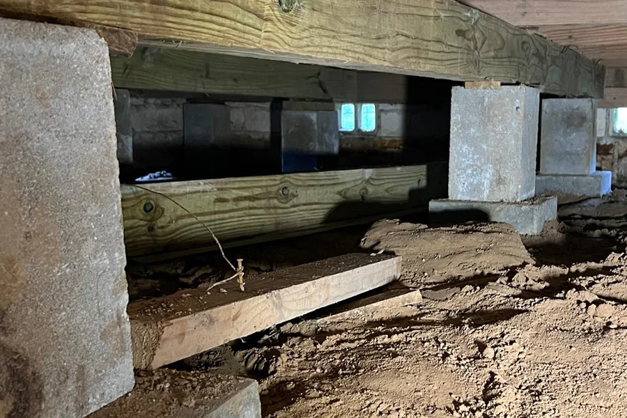 Pier and Beam or Block and Base Foundation Repair Graham TX