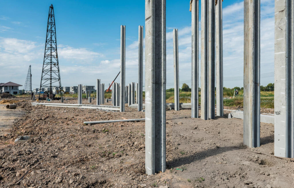 Pressed Concrete Pilings in Graham, TX