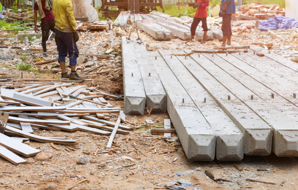 Pressed Concrete Pilings in Graham, TX