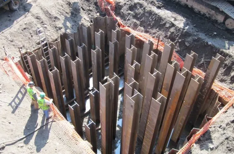 Pressed Steel Pilings Graham TX